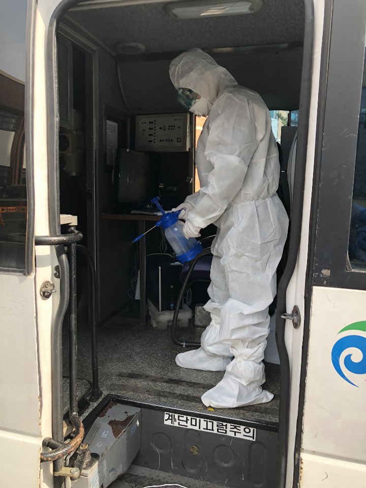 3. 8. 코로나-19대응 경북대학교 생활치료센터 의료지원단 파견 사진